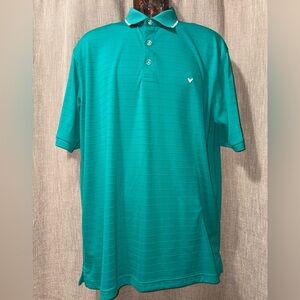 Callaway Men's Aqua Polo Shirt